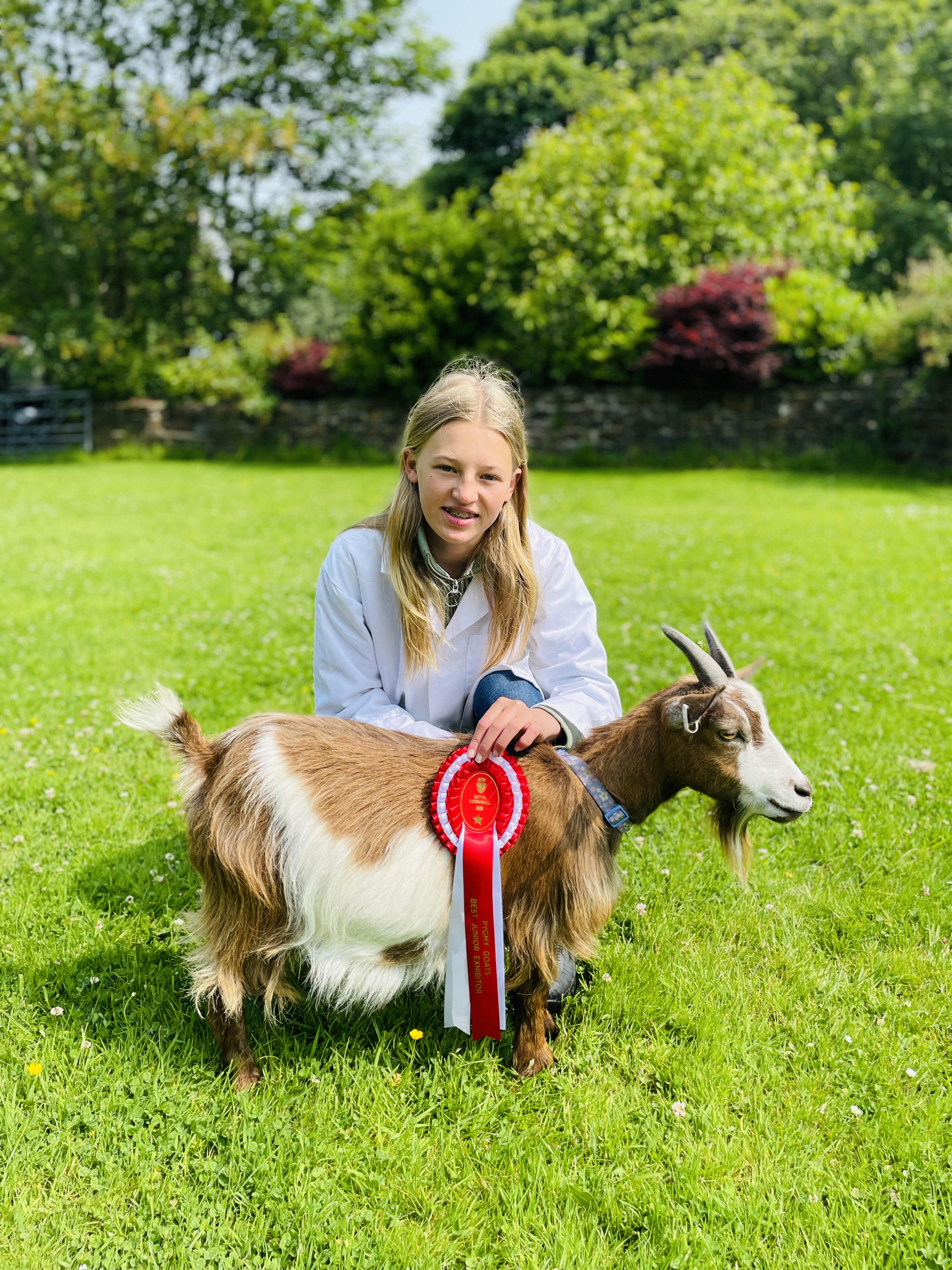 RCorn14Junior handler 11 16 years and overall best junior handler